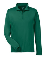 Team 365 TT31 Men's Zone Performance Quarter-Zip #color_SPORT FOREST