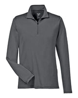Team 365 TT31 Men's Zone Performance Quarter-Zip #color_SPORT GRAPHITE
