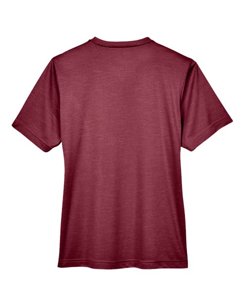 Team 365 TT11HW Ladies' Sonic Heather Performance T-Shirt #color_SP MAROON HTHR