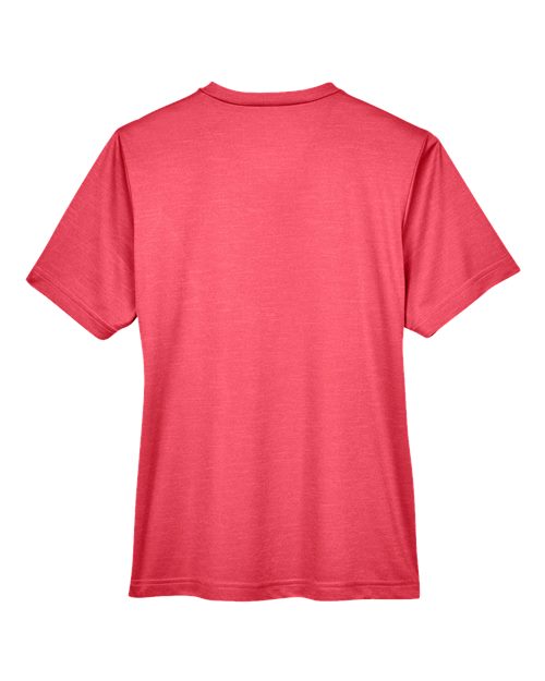 Team 365 TT11HW Ladies' Sonic Heather Performance T-Shirt #color_SP RED HEATHER