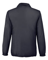 Team 365 TT75 Adult Zone Protect Coaches Jacket #color_BLACK