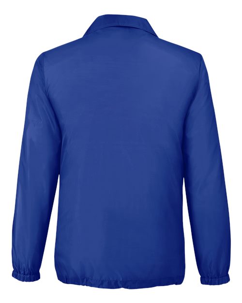 Team 365 TT75 Adult Zone Protect Coaches Jacket #color_SPORT ROYAL