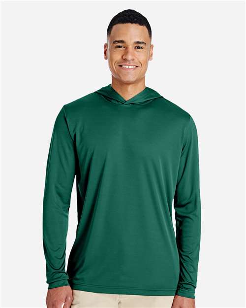 Team 365 TT41 Men's Zone Performance Hoodie #color_SPORT FOREST