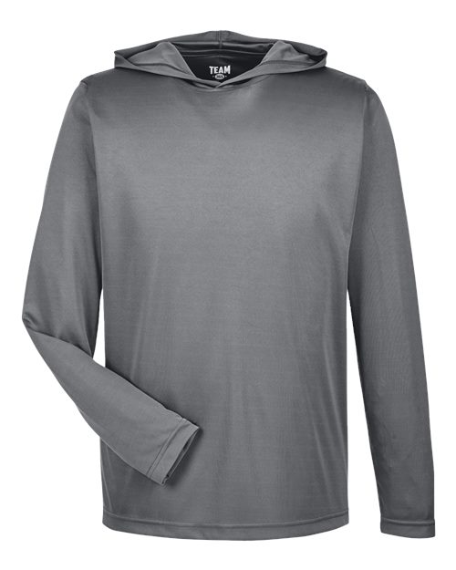 Team 365 TT41 Men's Zone Performance Hoodie #color_SPORT GRAPHITE
