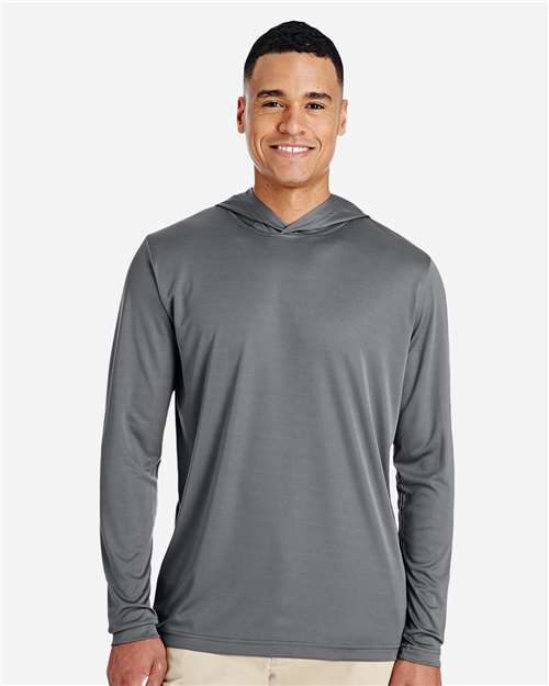 Team 365 TT41 Men's Zone Performance Hoodie #color_SPORT GRAPHITE