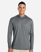 Team 365 TT41 Men's Zone Performance Hoodie #color_SPORT GRAPHITE