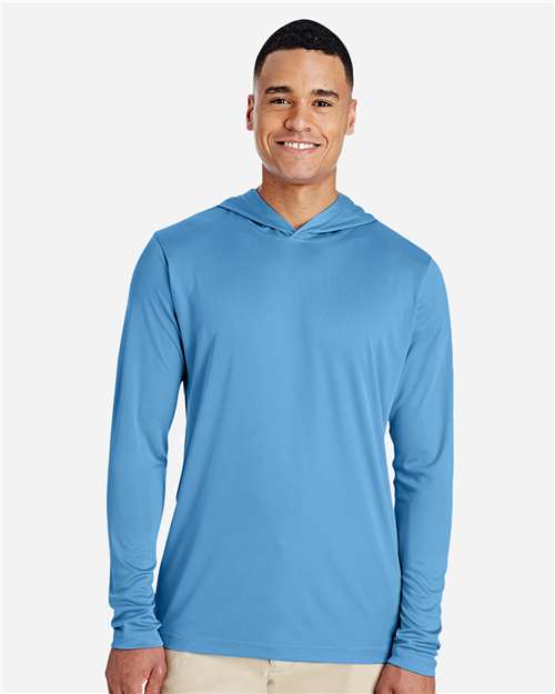 Team 365 TT41 Men's Zone Performance Hoodie #color_SPORT LIGHT BLUE