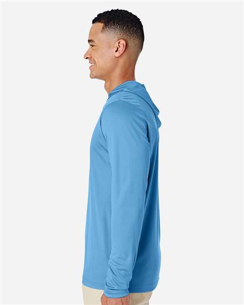 Team 365 TT41 Men's Zone Performance Hoodie #color_SPORT LIGHT BLUE