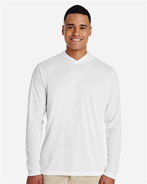 Team 365 TT41 Men's Zone Performance Hoodie #color_WHITE