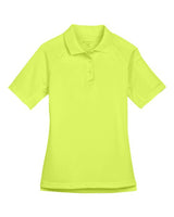 Harriton M211W Ladies' Advantage Snag Protection Plus Tactical Polo #color_SAFETY YELLOW