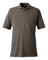Harriton M200 Men's 6 oz. Ringspun Cotton Piqu Short-Sleeve Polo #color_CHARCOAL