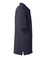 Harriton M200 Men's 6 oz. Ringspun Cotton Piqu Short-Sleeve Polo #color_NAVY