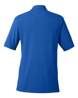 Harriton M200 Men's 6 oz. Ringspun Cotton Piqu Short-Sleeve Polo #color_TRUE ROYAL