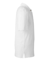 Harriton M200 Men's 6 oz. Ringspun Cotton Piqu Short-Sleeve Polo #color_WHITE