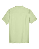 Harriton M570 Men's Bahama Cord Camp Shirt #color_GREEN MIST