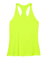 Team 365 TT11WRC Ladies' Zone Performance Racerback Tank #color_SAFETY YELLOW