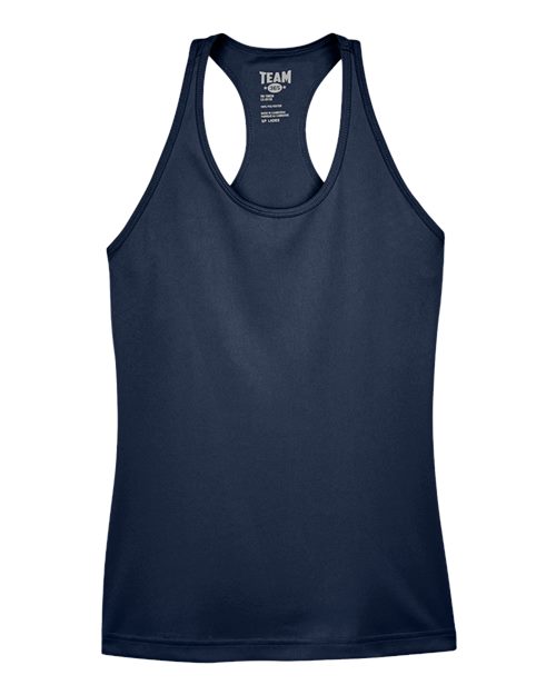 Team 365 TT11WRC Ladies' Zone Performance Racerback Tank #color_SPORT DARK NAVY