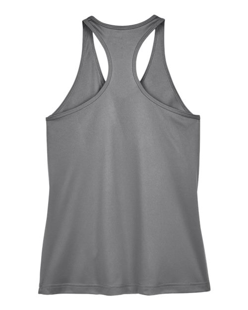 Team 365 TT11WRC Ladies' Zone Performance Racerback Tank #color_SPORT GRAPHITE