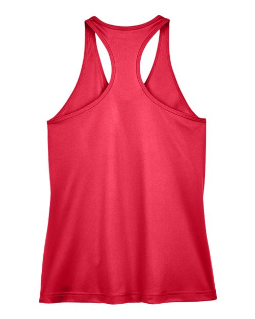 Team 365 TT11WRC Ladies' Zone Performance Racerback Tank #color_SPORT RED