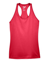 Team 365 TT11WRC Ladies' Zone Performance Racerback Tank #color_SPORT RED