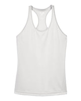 Team 365 TT11WRC Ladies' Zone Performance Racerback Tank #color_SPORT SILVER