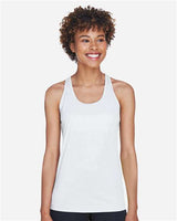 Team 365 TT11WRC Ladies' Zone Performance Racerback Tank #color_WHITE