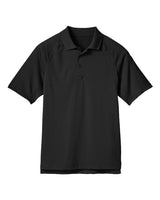 Harriton M211 Adult Tactical Performance Polo #color_BLACK