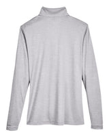 Team 365 TT31HW Ladies' Zone Sonic Heather Performance Quarter-Zip #color_ATHLETIC HEATHER