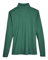 Team 365 TT31HW Ladies' Zone Sonic Heather Performance Quarter-Zip #color_SP FOREST HTHR