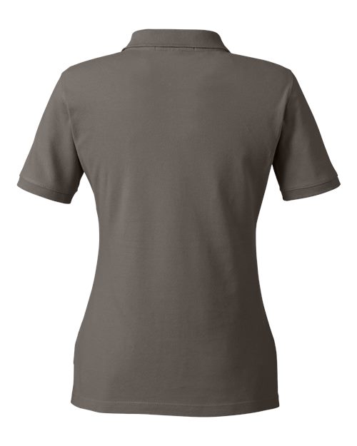 Harriton M200W Ladies' 6 oz. Ringspun Cotton Piqu Short-Sleeve Polo #color_CHARCOAL