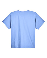Harriton M897 Adult Restore 4.9 oz. Scrub Top #color_CIEL BLUE