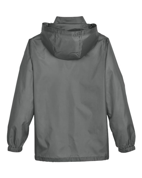 Team 365 TT73Y Youth Zone Protect Lightweight Jacket #color_SPORT GRAPHITE