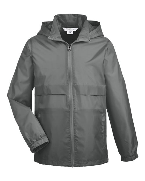Team 365 TT73Y Youth Zone Protect Lightweight Jacket #color_SPORT GRAPHITE
