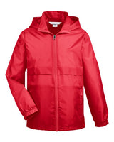 Team 365 TT73Y Youth Zone Protect Lightweight Jacket #color_SPORT RED