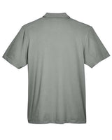 Harriton M354 Men's Micro-Piqu Polo #color_CHARCOAL