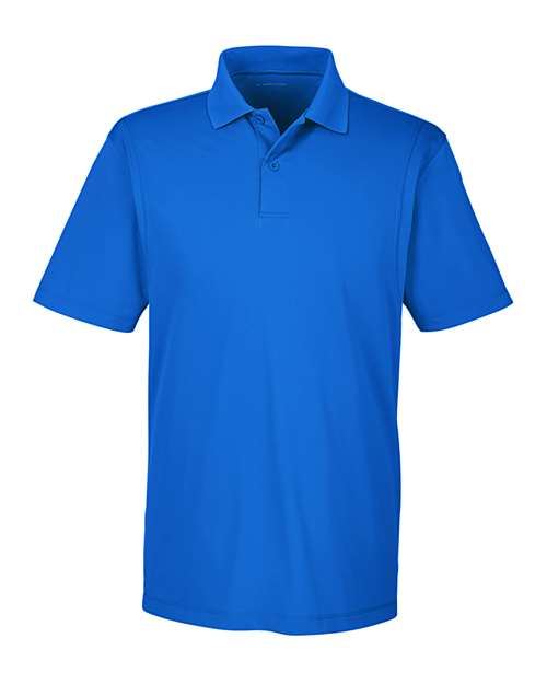 Harriton M354 Men's Micro-Piqu Polo #color_TRUE ROYAL