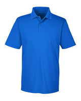 Harriton M354 Men's Micro-Piqu Polo #color_TRUE ROYAL