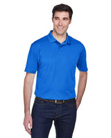 Harriton M354 Men's Micro-Piqu Polo #color_TRUE ROYAL