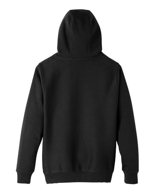 Team 365 TT96Y Youth Zone HydroSport Heavyweight Pullover Hooded Sweatshirt #color_BLACK