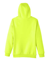 Team 365 TT96Y Youth Zone HydroSport Heavyweight Pullover Hooded Sweatshirt #color_SAFETY YELLOW