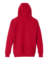 Team 365 TT96Y Youth Zone HydroSport Heavyweight Pullover Hooded Sweatshirt #color_SPORT RED