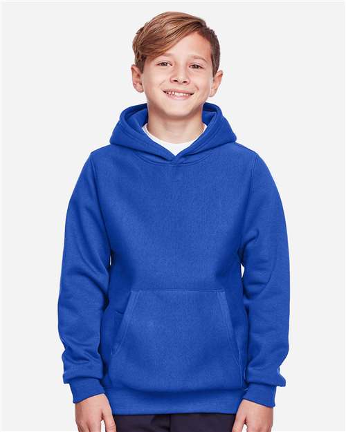 Team 365 TT96Y Youth Zone HydroSport Heavyweight Pullover Hooded Sweatshirt #color_SPORT ROYAL