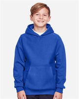 Team 365 TT96Y Youth Zone HydroSport Heavyweight Pullover Hooded Sweatshirt #color_SPORT ROYAL