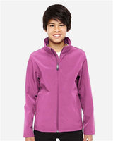 Team 365 TT80Y Youth Leader Soft Shell Jacket #color_SP CHARITY PINK
