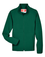 Team 365 TT80Y Youth Leader Soft Shell Jacket #color_SPORT FOREST