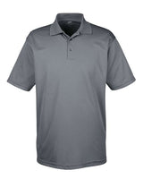 UltraClub 8210 Men's Cool & Dry MeshPiqu Polo #color_CHARCOAL