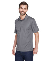 UltraClub 8210 Men's Cool & Dry MeshPiqu Polo #color_CHARCOAL