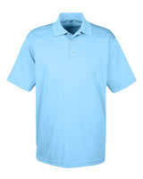 UltraClub 8210 Men's Cool & Dry MeshPiqu Polo #color_COLUMBIA BLUE