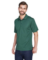 UltraClub 8210 Men's Cool & Dry MeshPiqu Polo #color_FOREST GREEN