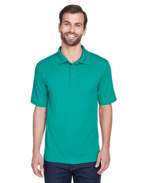 UltraClub 8210 Men's Cool & Dry MeshPiqu Polo #color_JADE